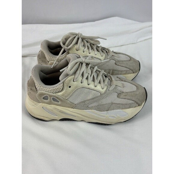 Yeezy x Adidas Boost 700 Analog Sneakers Cream Suede Mesh 5.5 Mens Kanye - Picture 5 of 12
